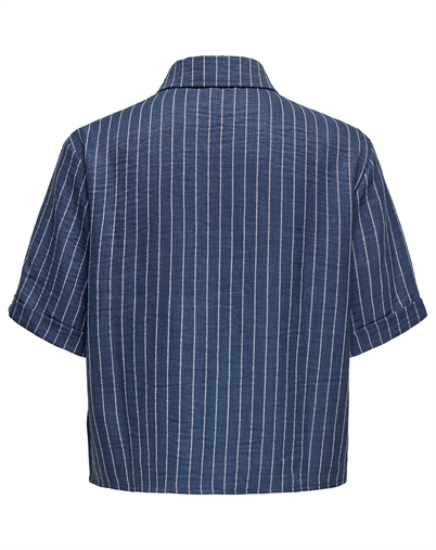 JDY - JDYPower Short Skjorte - Insignia Blue